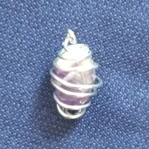 Small Amethyst Charm